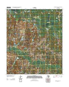 Harris Chapel 2013 topographic map thumbnail