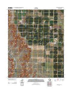 Hartley SW 2012 topographic map thumbnail