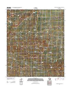 Hayrick Mountain 2012 topographic map thumbnail