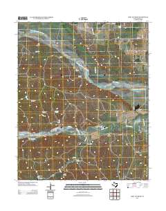 Heel Fly Draw 2012 topographic map thumbnail