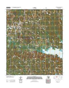 Hemphill 2012 topographic map thumbnail