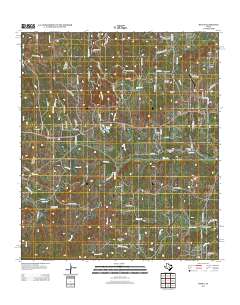 Henly 2012 topographic map thumbnail