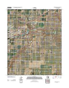 Hereford SE 2012 topographic map thumbnail