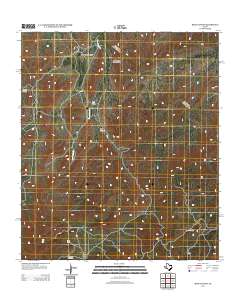 Hess Canyon 2012 topographic map thumbnail