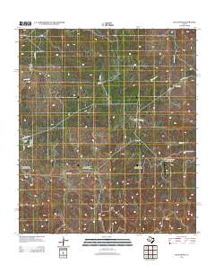 Hill Ranch 2012 topographic map thumbnail