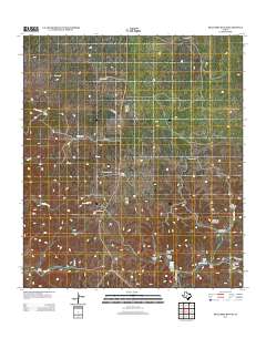 Hillcrest Ranch 2012 topographic map thumbnail