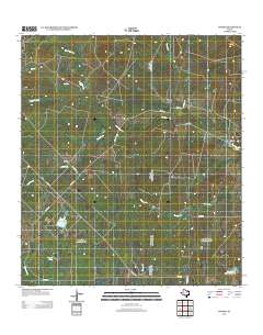 Hindes 2013 topographic map thumbnail