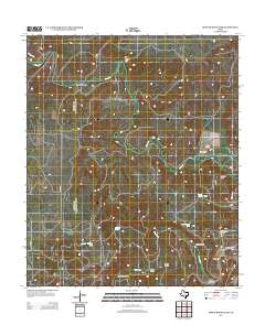 Hoover Mountain 2013 topographic map thumbnail
