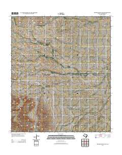 Hopper Draw East 2012 topographic map thumbnail