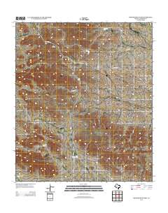 Hopper Draw West 2012 topographic map thumbnail