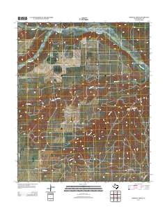 Hornica Creek 2012 topographic map thumbnail