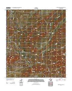 Horse Mountain 2012 topographic map thumbnail