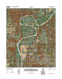 Horseshoe Bend 2013 topographic map thumbnail