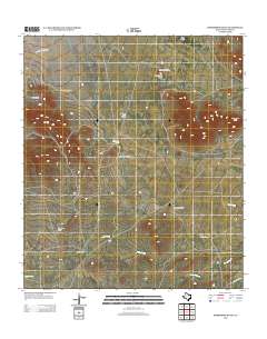 Horseshoe Butte 2012 topographic map thumbnail