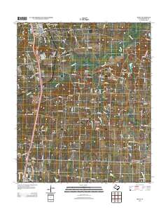 Howe 2013 topographic map thumbnail