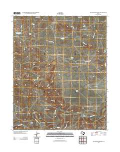 Humdinger Spring 2012 topographic map thumbnail