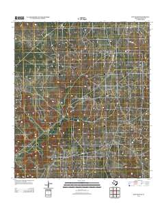 Hunt Ranch 2012 topographic map thumbnail
