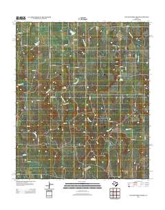 Hunting Shirt Creek 2012 topographic map thumbnail