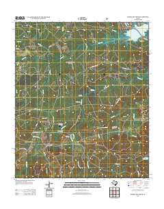 Hurricane Creek 2012 topographic map thumbnail