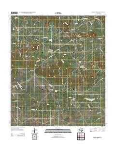 Hurst Spring 2012 topographic map thumbnail