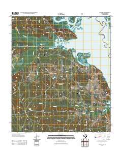 Huxley 2012 topographic map thumbnail