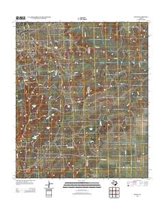 Hyman 2012 topographic map thumbnail