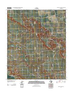 Indian Canyon 2012 topographic map thumbnail