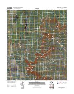 Indian Canyon NE 2012 topographic map thumbnail