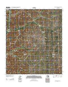 Indian Draw 2012 topographic map thumbnail