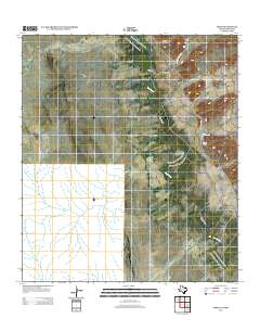 Indio 2012 topographic map thumbnail