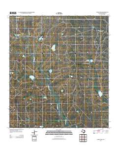 Indio Tank 2012 topographic map thumbnail