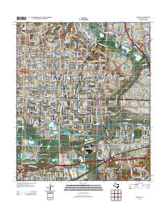 Irving 2012 topographic map thumbnail