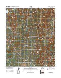 Jacksboro NE 2012 topographic map thumbnail