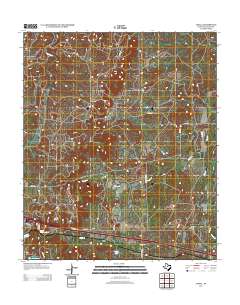 Jayell 2012 topographic map thumbnail