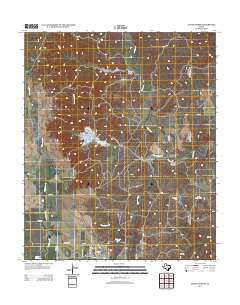Jayton North 2012 topographic map thumbnail
