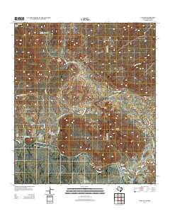 Lajitas 2013 topographic map thumbnail