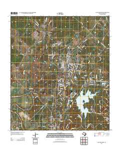 Lake Bastrop 2013 topographic map thumbnail