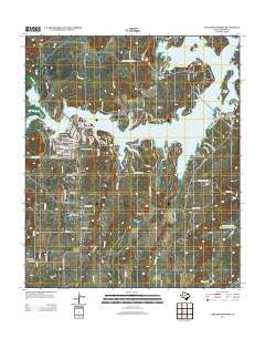 Lake Brownwood 2013 topographic map thumbnail