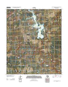 Lake Colorado City 2012 topographic map thumbnail