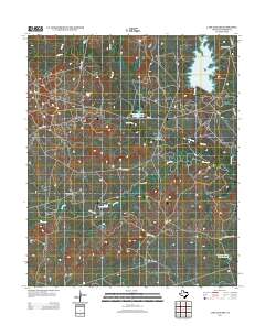 Lake Electra 2013 topographic map thumbnail