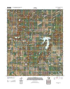 Lake Olney 2012 topographic map thumbnail