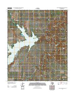 Lake Stamford East 2013 topographic map thumbnail