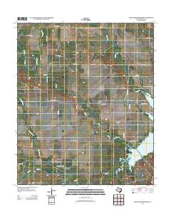 Lake Stamford West 2013 topographic map thumbnail