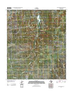 Lake Trammell 2012 topographic map thumbnail