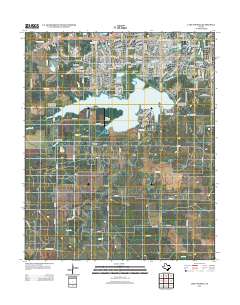 Lake Wichita 2012 topographic map thumbnail
