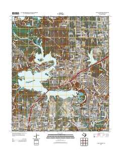 Lake Worth 2013 topographic map thumbnail