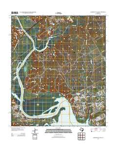 Lakeside Village 2012 topographic map thumbnail