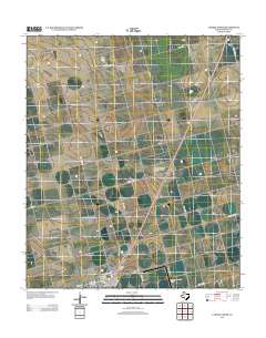 Lamesa North 2012 topographic map thumbnail