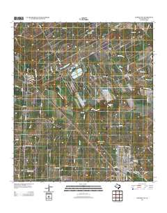 Karnes City 2013 topographic map thumbnail