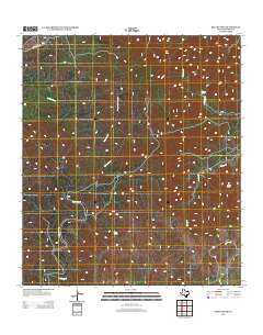 Kelley Peak 2012 topographic map thumbnail